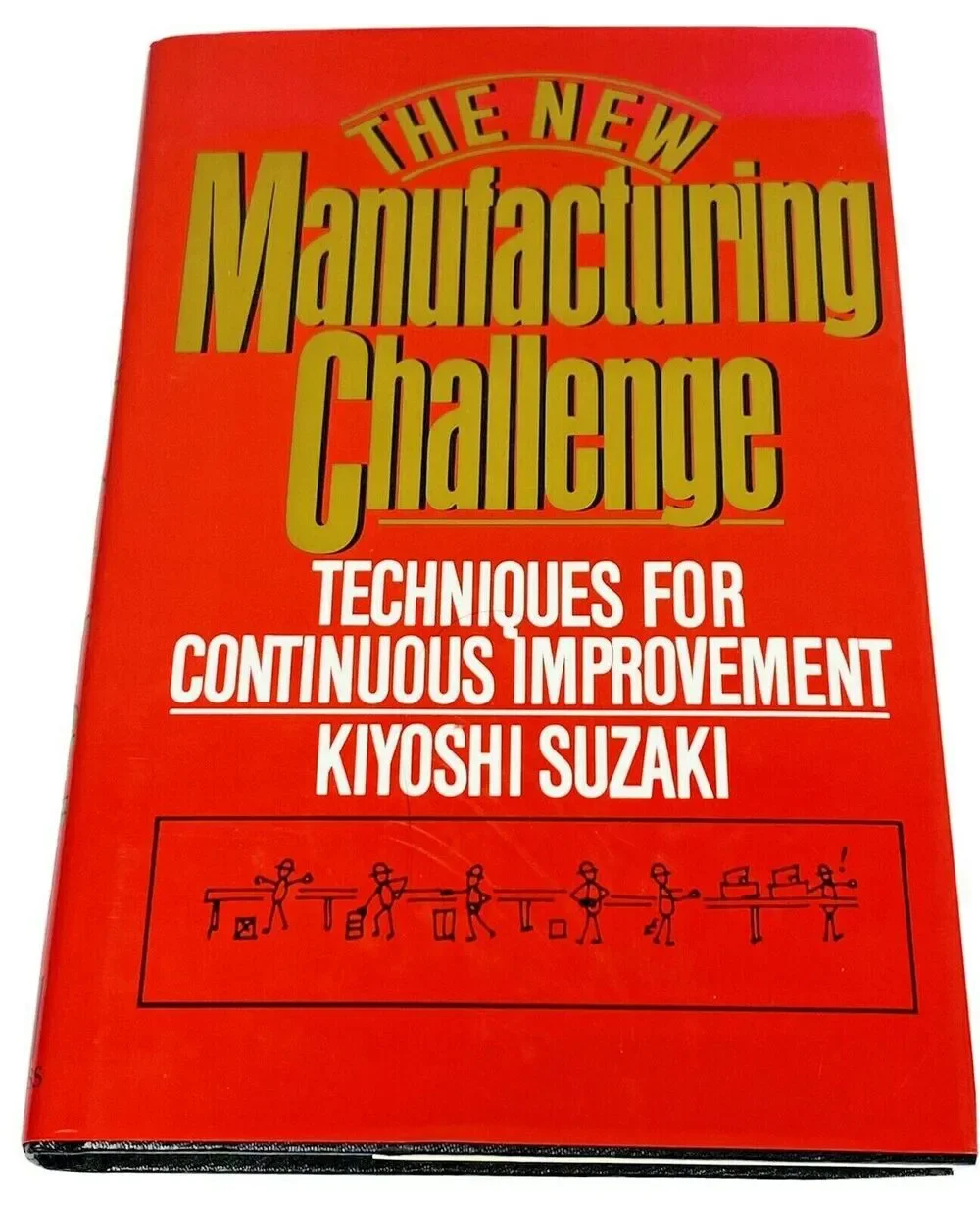 The New Manufacturing Challenge by Suzaki, Kiyoshi Techniques improvement 1987